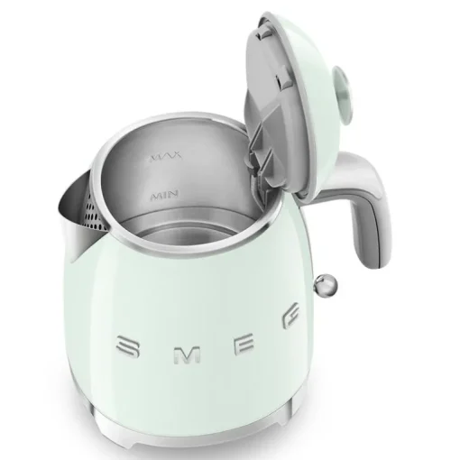 SMEG KLF05PGUK 50s Retro Style Mini Kettle Pastel Green