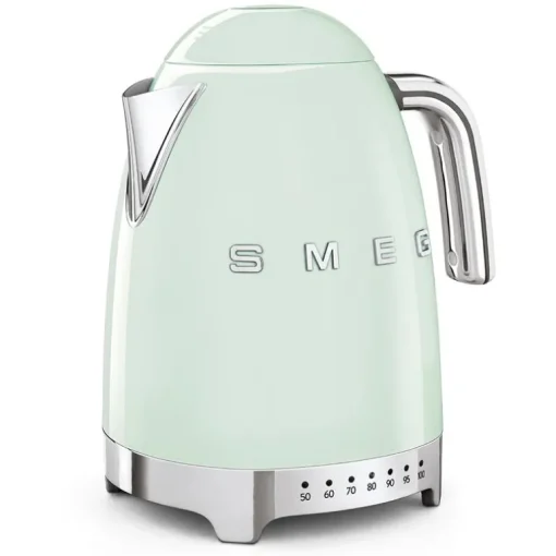 SMEG KLF04PGUK 50s Retro Style Jug Kettle Pastel Green