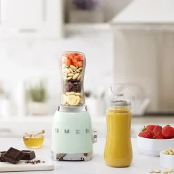 Smeg PBF01PGUK 50s Retro Style Personal Blender Pastel Green