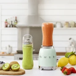 Smeg PBF01PGUK 50s Retro Style Personal Blender Pastel Green