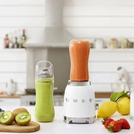Smeg PBF01WHUK 50s Retro Style Personal Blender White
