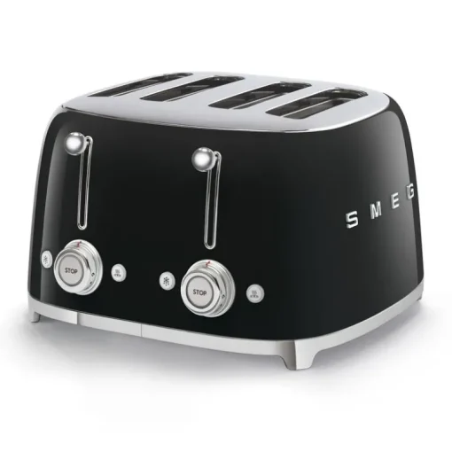 SMEG TSF03BLUK Four Slice Toaster in Black
