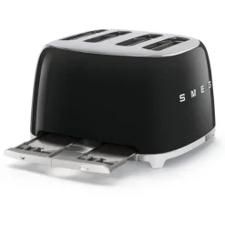SMEG TSF03BLUK Four Slice Toaster in Black