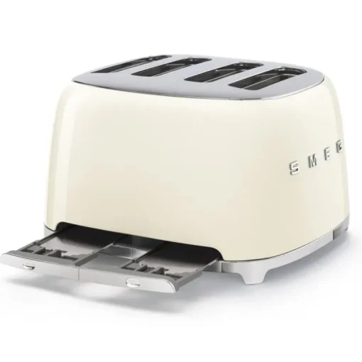 SMEG TSF03CRUK Four Slice Toaster in Cream