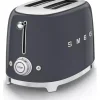 Smeg TSF01GRUK 2 Slice Toaster - Slate Grey