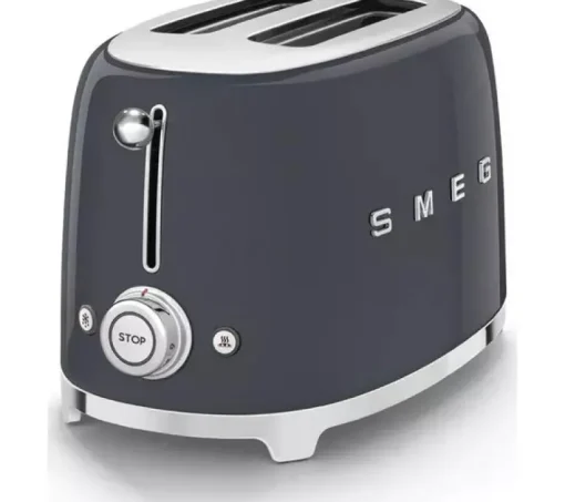 Smeg TSF01GRUK 2 Slice Toaster - Slate Grey