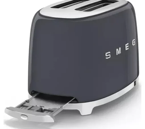 Smeg TSF01GRUK 2 Slice Toaster - Slate Grey