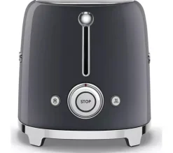 Smeg TSF01GRUK 2 Slice Toaster - Slate Grey