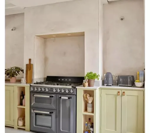 Smeg TSF01GRUK 2 Slice Toaster - Slate Grey