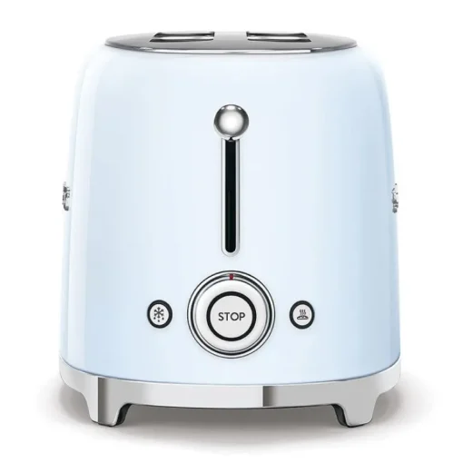 SMEG TSF01PBUK 50s Retro Style 2 Slice Toaster Pastel Blue