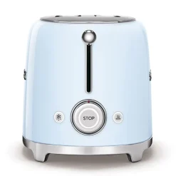 SMEG TSF01PBUK 50s Retro Style 2 Slice Toaster Pastel Blue