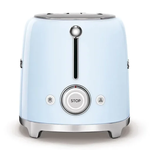 SMEG TSF01PBUK 50s Retro Style 2 Slice Toaster Pastel Blue