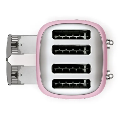SMEG TSF03PKUK Four Slice Toaster in Pink