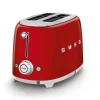 SMEG TSF01RDUK 50s Retro Style 2 Slice Toaster Red