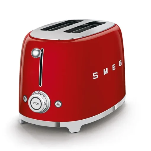 SMEG TSF01RDUK 50s Retro Style 2 Slice Toaster Red