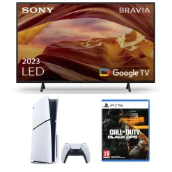 Sony KD50X75WLPU 50 Inch X75WL LED 4K TV and PS5 with Call of Duty Black Ops 6 Game Bundle
