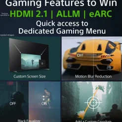 Sony KD50X75WLPU 50 Inch X75WL LED 4K TV and PS5 with Call of Duty Black Ops 6 Game Bundle