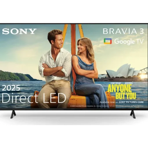 Sony K75S38B 75 Inch Bravia 3 LED 4K Ultra HD HDR Smart Google TV 2025