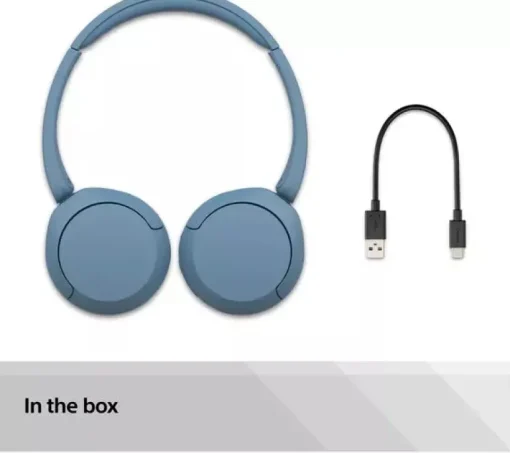 Sony WHCH520L Wireless Headphones Blue