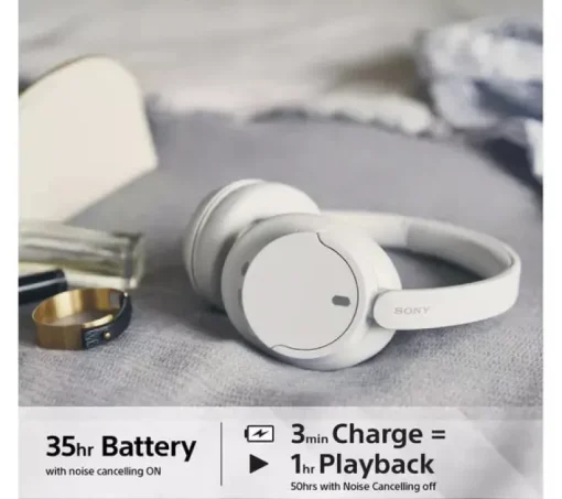 Sony WHCH720NW Wireless Noise Cancelling Headphones White