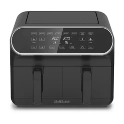 Statesman SKAF08017BK Digital Dual Zone Air Fryer - Black