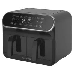 Statesman SKAF08017BK Digital Dual Zone Air Fryer - Black