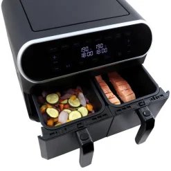 Statesman SKAF08017BK Digital Dual Zone Air Fryer - Black