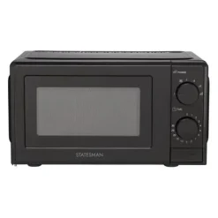 Statesman SKMS0720MPB Single Microwave Black