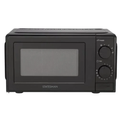 Statesman SKMS0720MPB Single Microwave Black