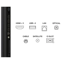 TCL 50C6KS-UK 50 Inch C6KS Premium 4K Ultra HD HDR QD-Mini LED Smart TV 2025