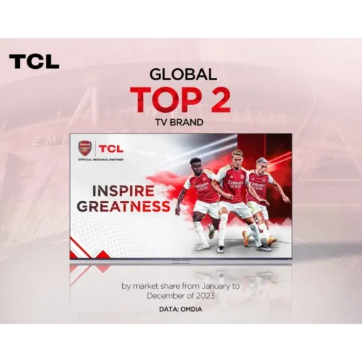 TCL 43P755K 43 Inch P755K 4K UHD HDR LED Smart Android TV 2024