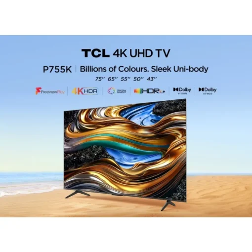 TCL 43P755K 43 Inch P755K 4K UHD HDR LED Smart Android TV 2024