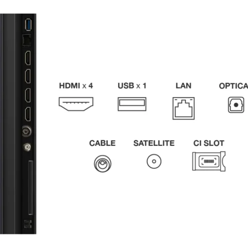 TCL 55Q6C-UK 55 Inch Q6C 4K Ultra HD HDR QD-Mini LED Smart Google TV 2025