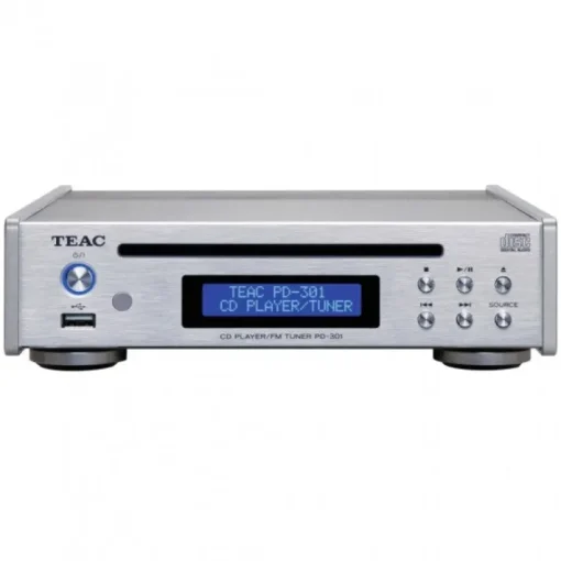 Teac PD-301DAB-X CD-Player and DAB DAB+ FM Tuner Silver
