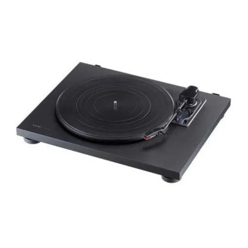 TEAC TN-180BT Bluetooth 3-speed Analog Turntable with Phono EQ In Black