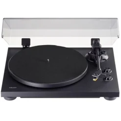 TEAC TN-280BT-A3 2-speed Analog Turntable with Phono EQ and Bluetooth In Black