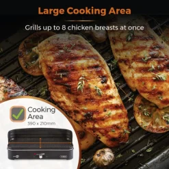 Tower T14028 2200W Indoor And Outdoor Electric BBQ Grill