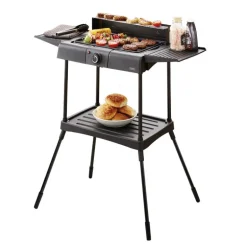 Tower T14049BMR Standing Electric BBQ Grill Black