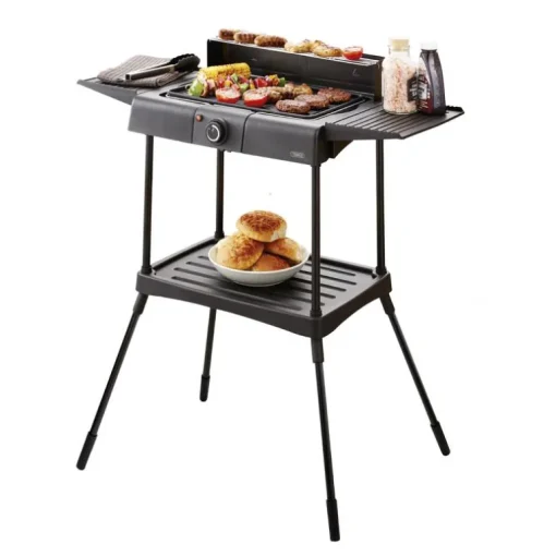 Tower T14049BMR Standing Electric BBQ Grill Black