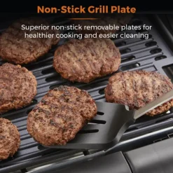 Tower T14049BMR Standing Electric BBQ Grill Black