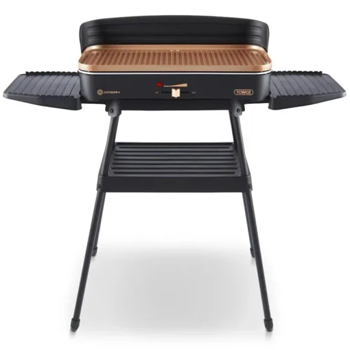 Tower T14028COP 2200W Indoor And Outdoor Electric BBQ Grill Copper