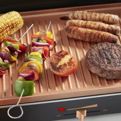 Tower T14028COP 2200W Indoor And Outdoor Electric BBQ Grill Copper