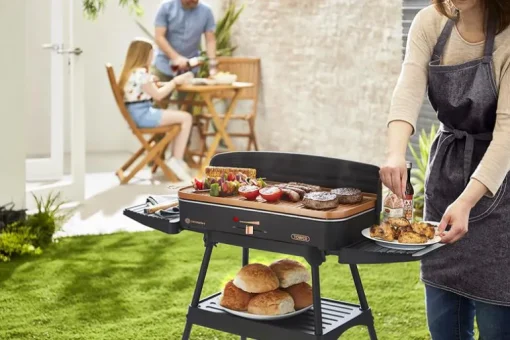 Tower T14028COP 2200W Indoor And Outdoor Electric BBQ Grill Copper