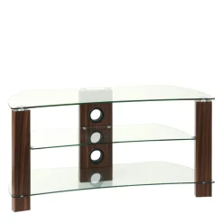 TTAP Vision Curve 1200 TV Stand Walnut