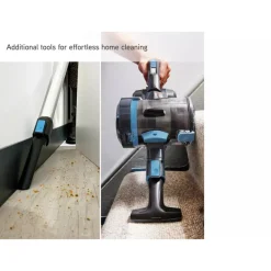 Vax CLSV-B4CA ONEPWR Blade 4 Classic Plus Cordless Vacuum Cleaner with up to 45 Minutes Run Time Graphite and Blue