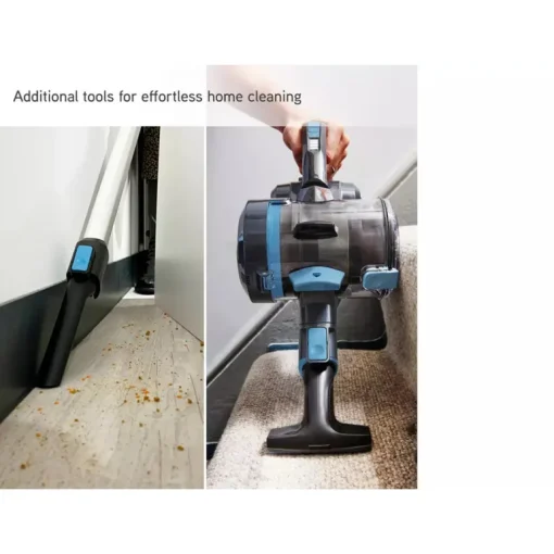 Vax CLSV-B4CA ONEPWR Blade 4 Classic Plus Cordless Vacuum Cleaner with up to 45 Minutes Run Time Graphite and Blue