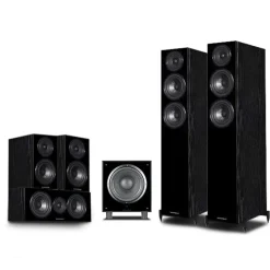Wharfedale Diamond 12 3 HCP 5.1 Speaker Package Black