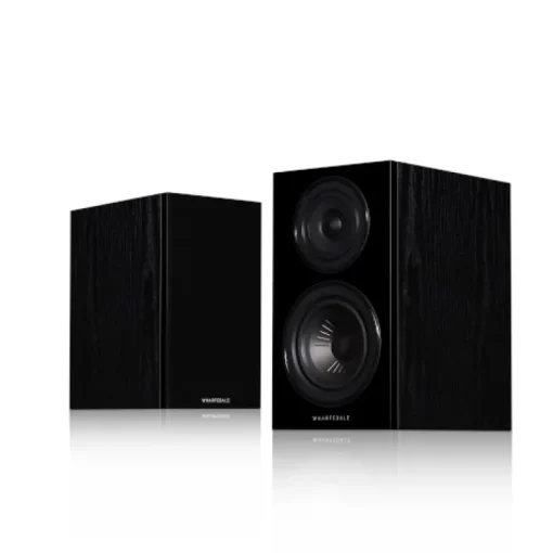 Wharfedale Diamond 12.0 Bookshelf speaker Compact 2 way with rear port (Pair) Black Oak