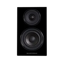 Wharfedale Diamond 12.0 Bookshelf speaker Compact 2 way with rear port (Pair) Walnut Pearl
