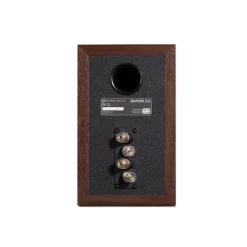 Wharfedale Diamond 12.0 Bookshelf speaker Compact 2 way with rear port (Pair) Walnut Pearl